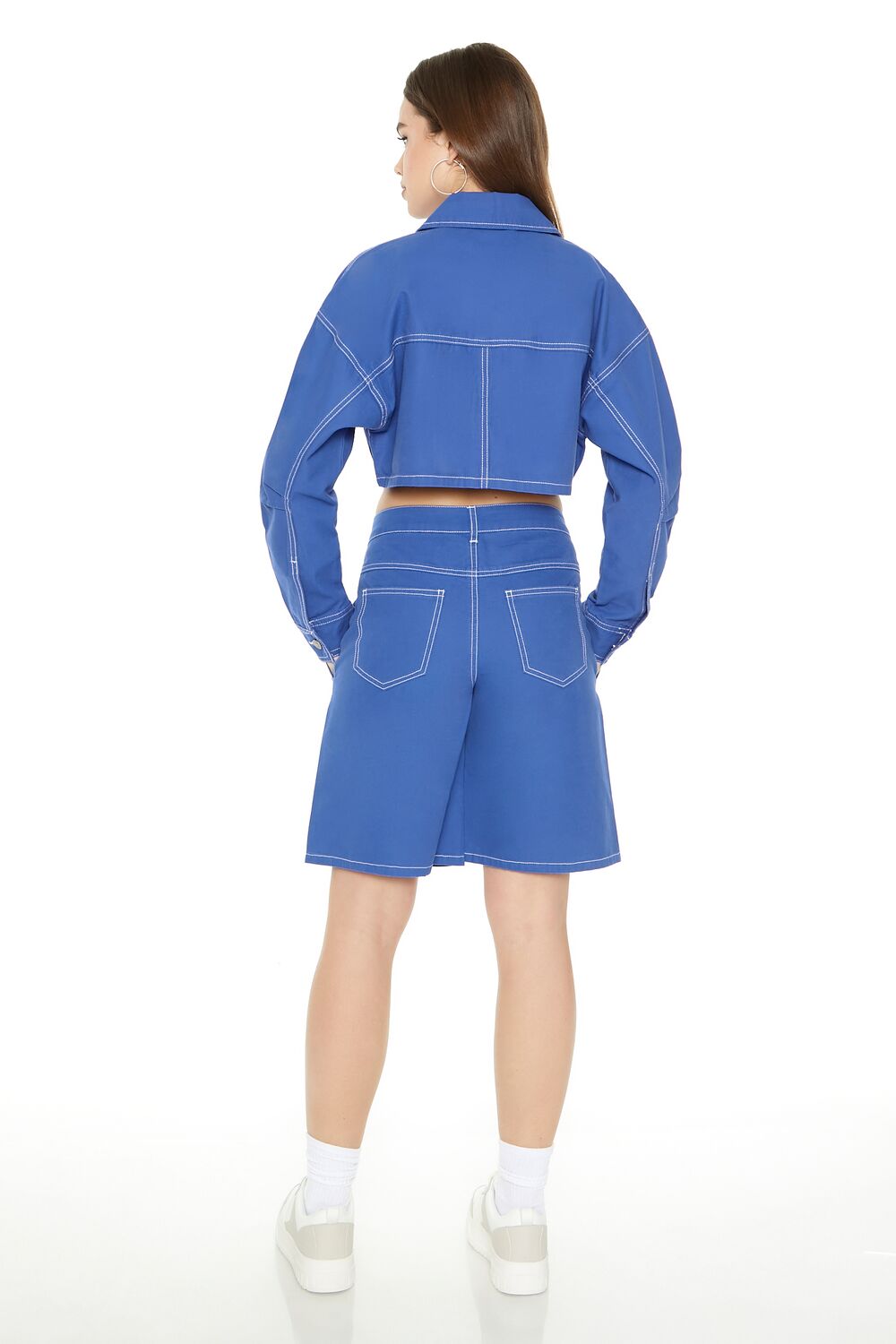Bermuda Twill Shorts | Forever 21 Women