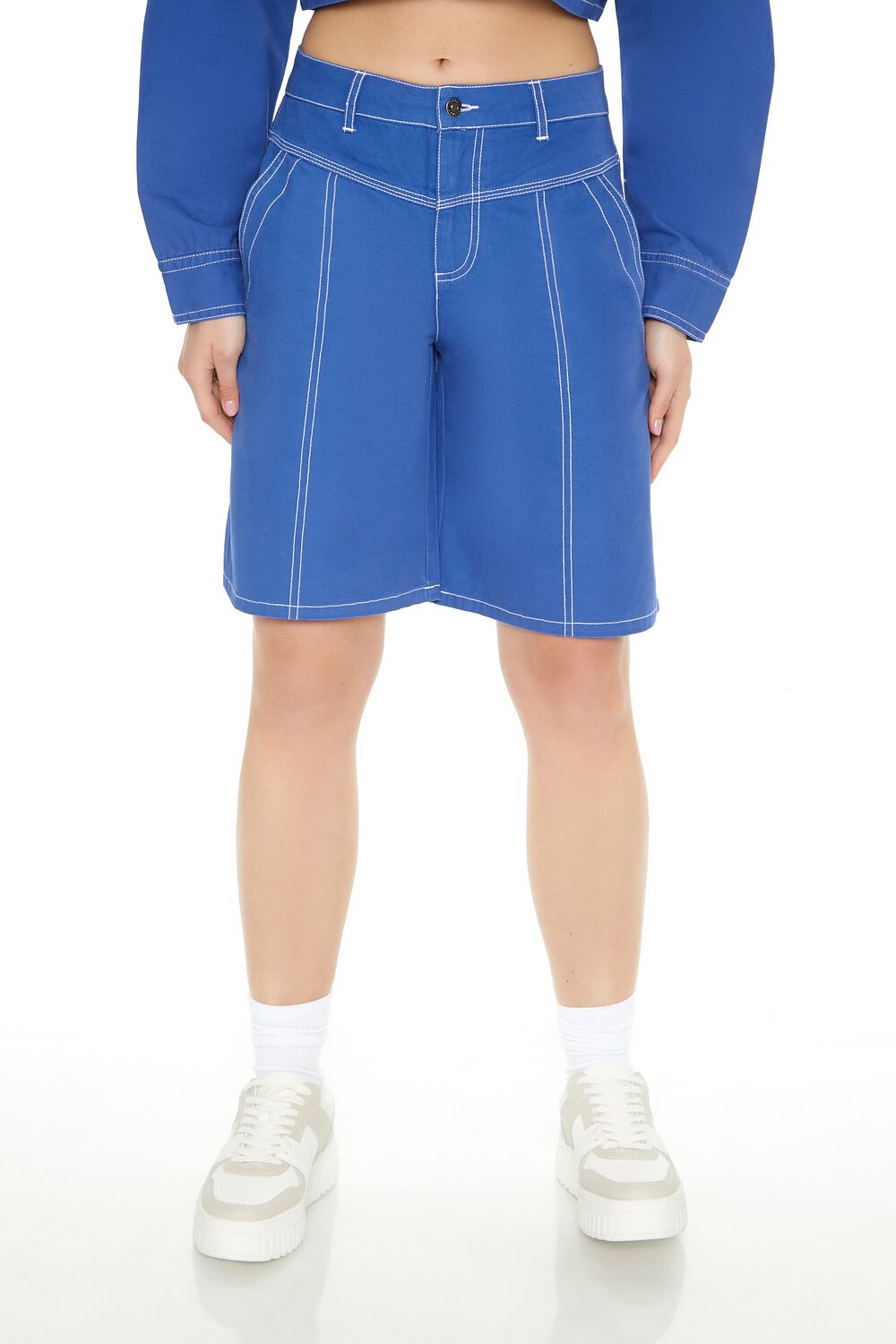Bermuda Twill Shorts | Forever 21 Women