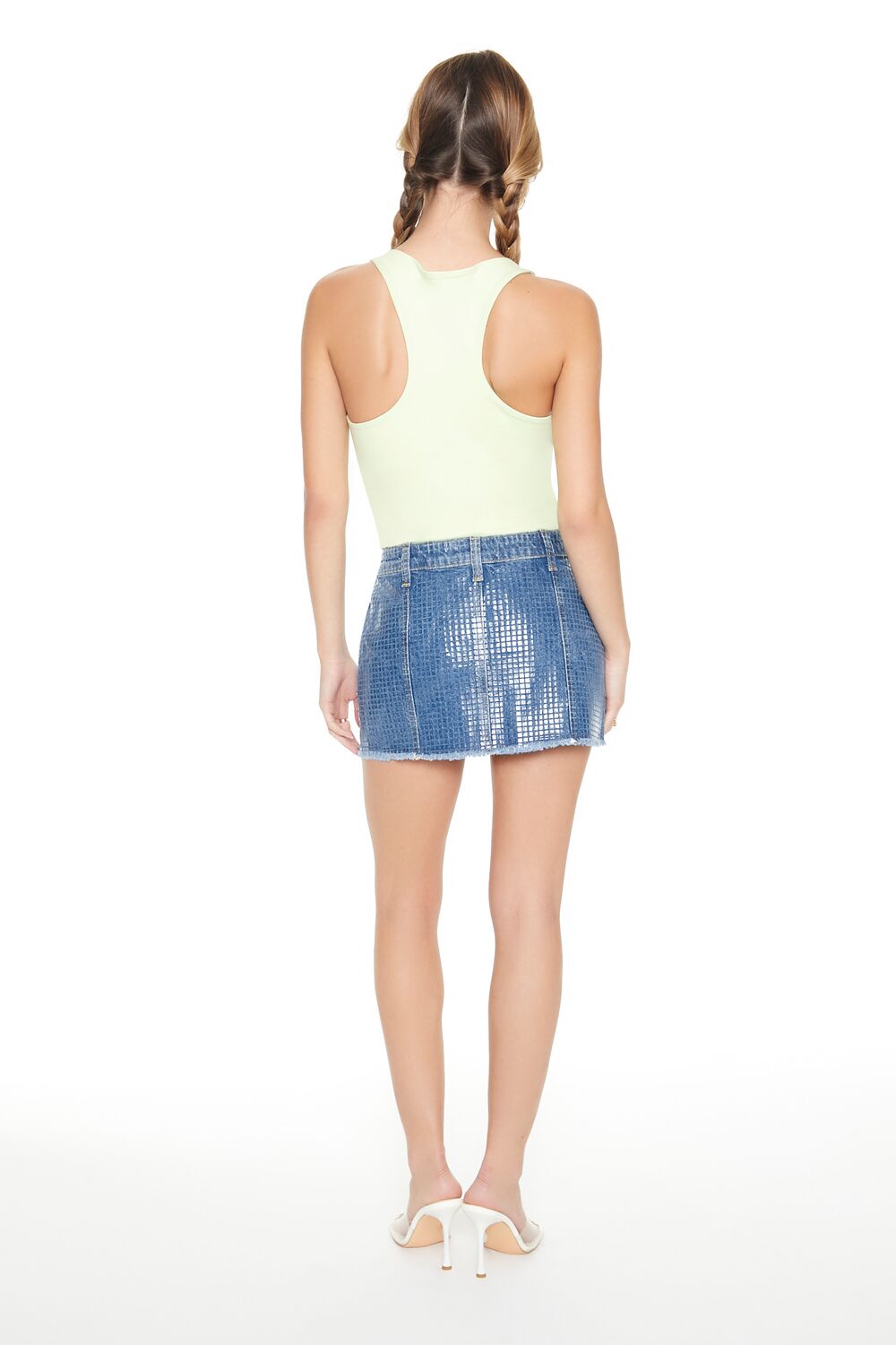 Bratz x F21 Textured Denim Mini Skirt | Forever 21 Women