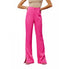 Safia Split Hem Satin Pants | Forever 21 Women