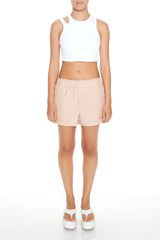 Faux Leather High-Waist Shorts | Forever 21 Women