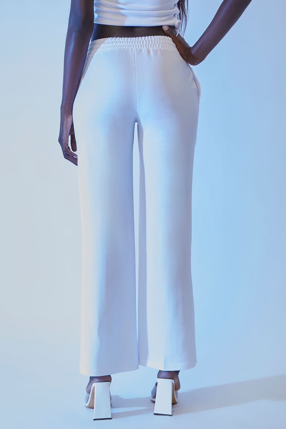 FUBU Embroidered Mesh Pants | Forever 21 Women