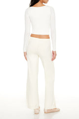 Sweater-Knit Straight-Leg Pants | Forever 21 Women