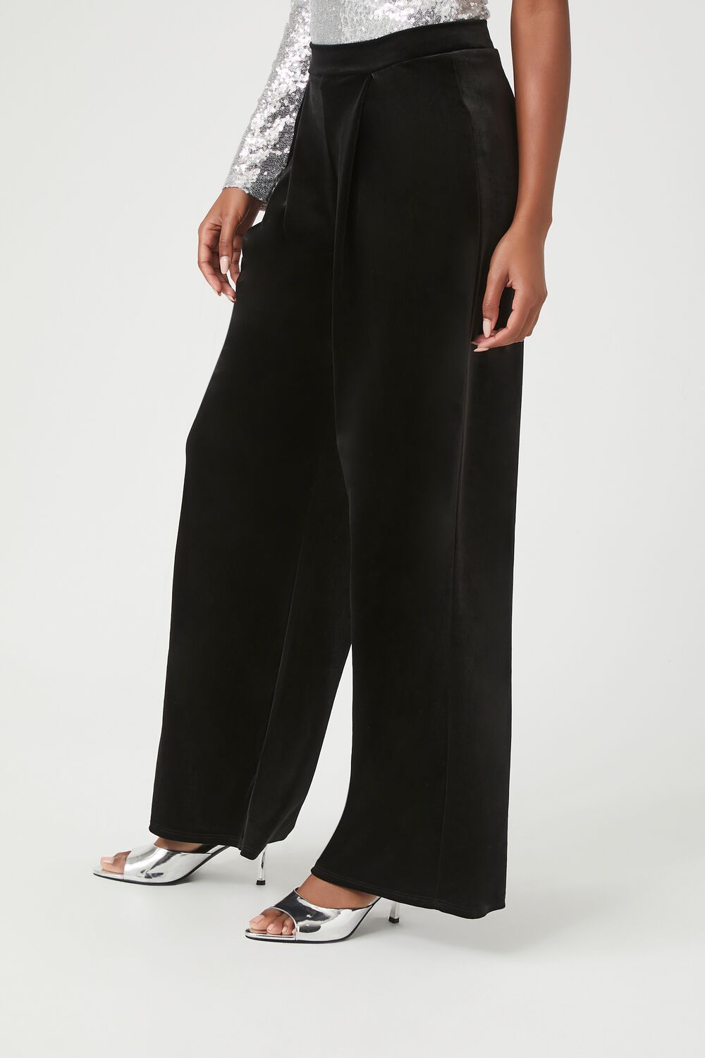 Velvet Wide-Leg Pants | Forever 21 Women