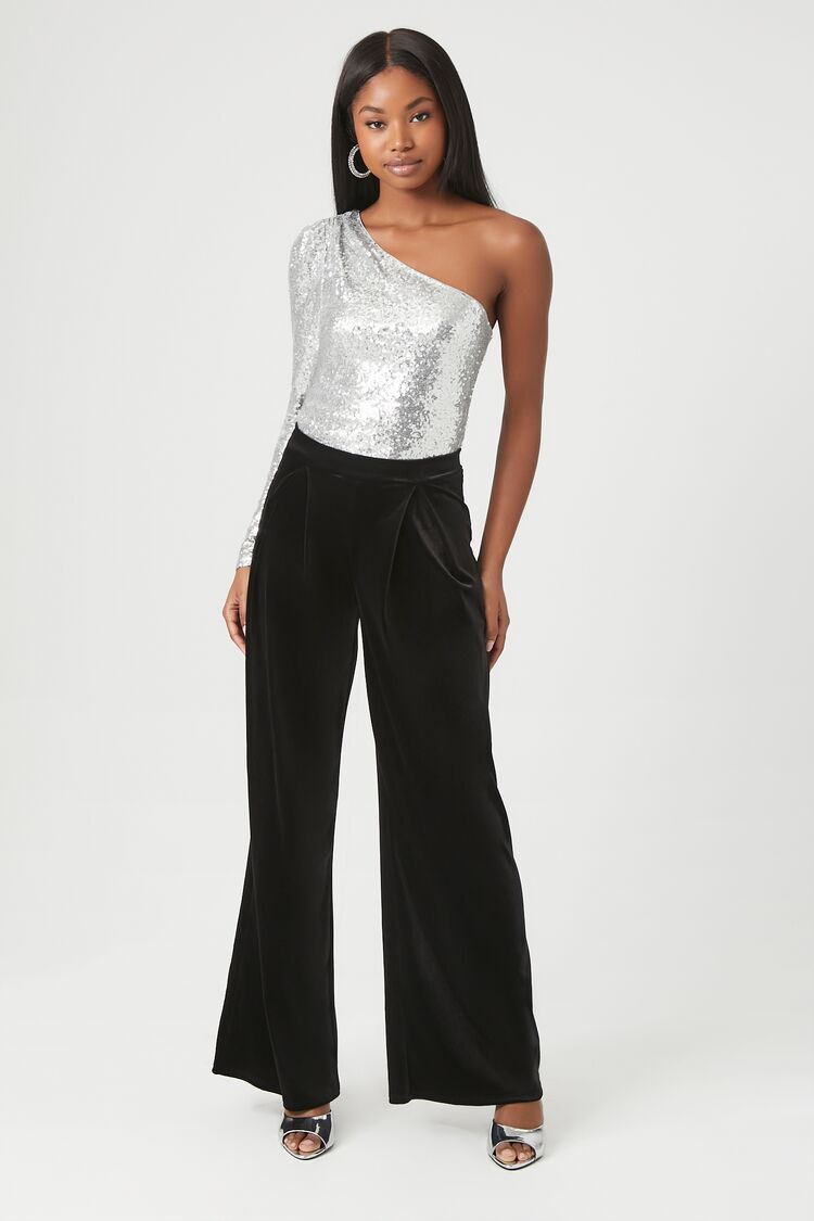Velvet Wide-Leg Pants | Forever 21 Women
