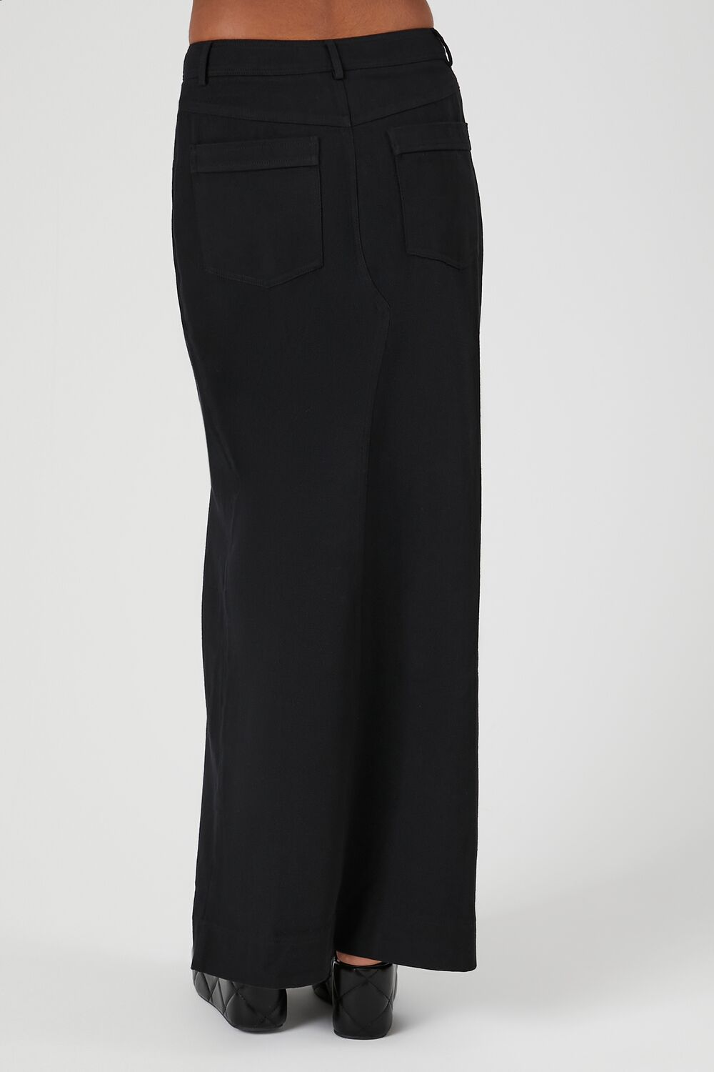 Twill Split-Hem Maxi Skirt | Forever 21 Women
