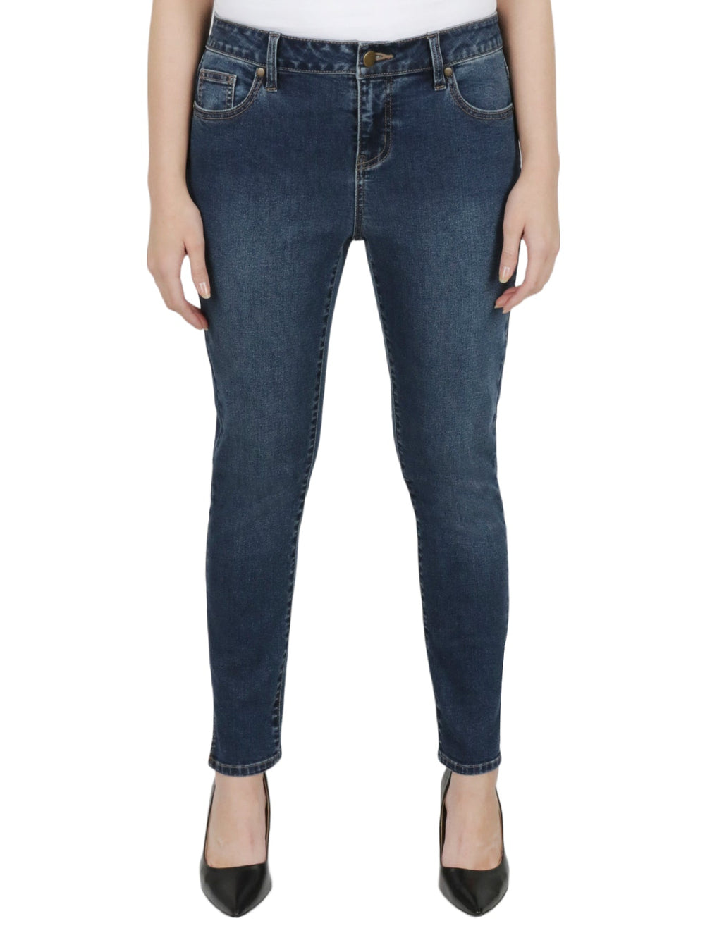 Plus Size Vented-Hem Ankle Jeans | Forever 21 Women