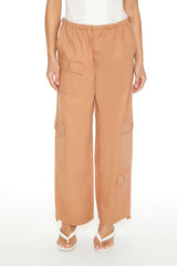 Twill Toggle Drawstring Cargo Pants | Forever 21 Women
