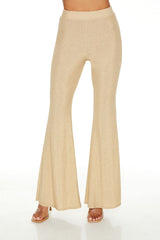 Glitter High-Rise Flare Pants | Forever 21 Women