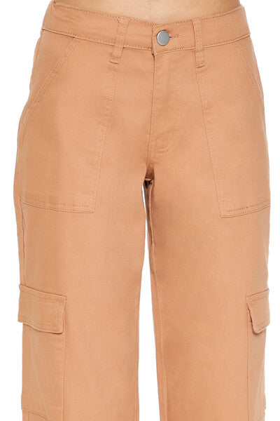 Twill Low-Rise Cargo Pants | Forever 21 Women