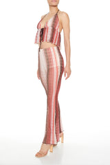 Striped Flare-Leg Pants | Forever 21 Women