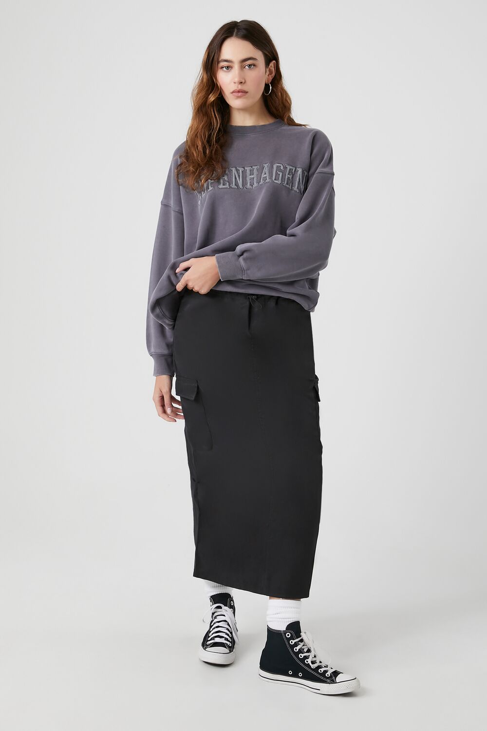 Cargo Maxi Skirt | Forever 21 Women