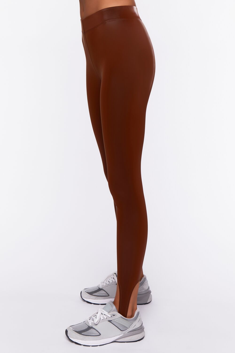 Faux Leather Stirrup Leggings | Forever 21 Women