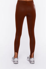 Faux Leather Stirrup Leggings | Forever 21 Women