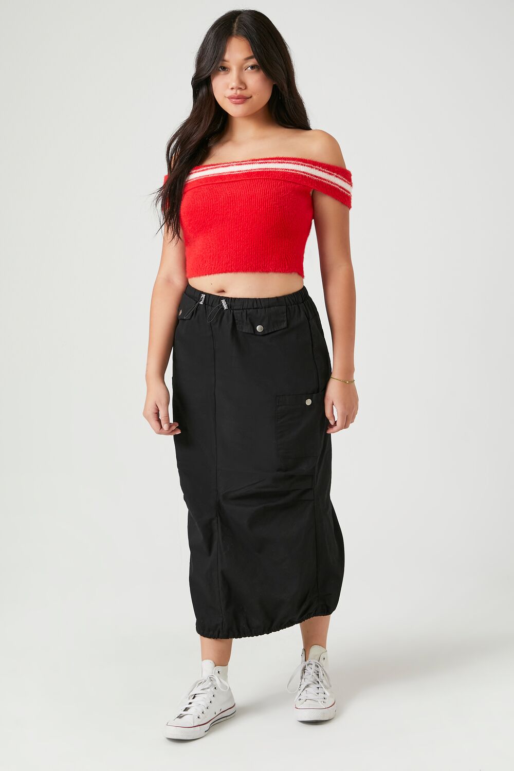 Cargo Midi Skirt | Forever 21 Women