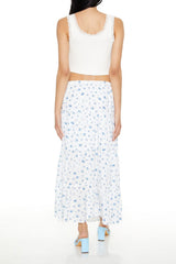 Tiered Floral Print Maxi Skirt | Forever 21 Women