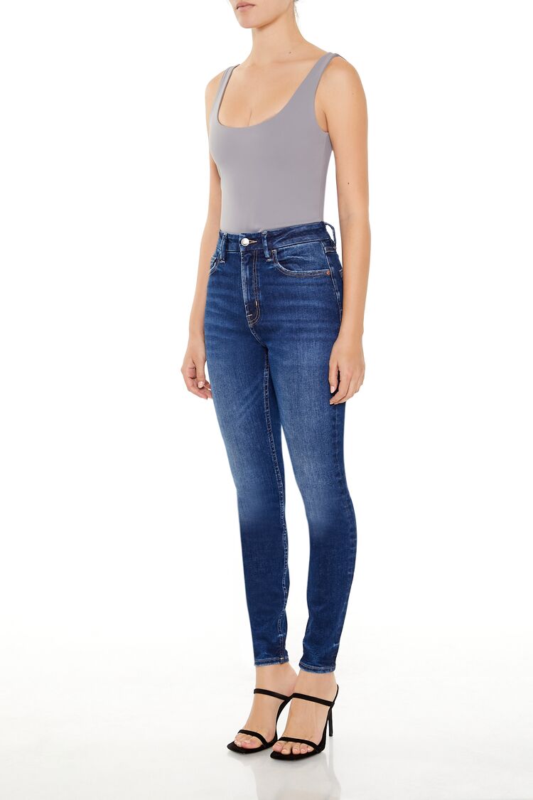 Curvy High-Rise Skinny Jeans | Forever 21 Women