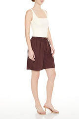 Drawstring Trouser Shorts | Forever 21 Women