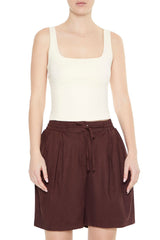 Drawstring Trouser Shorts | Forever 21 Women