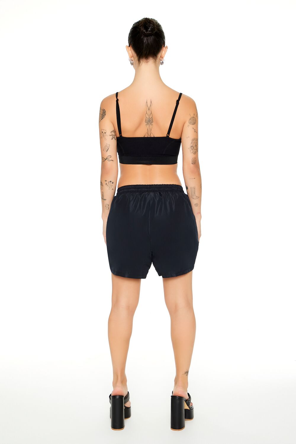 Ruched Toggle Drawstring Shorts | Forever 21 Women