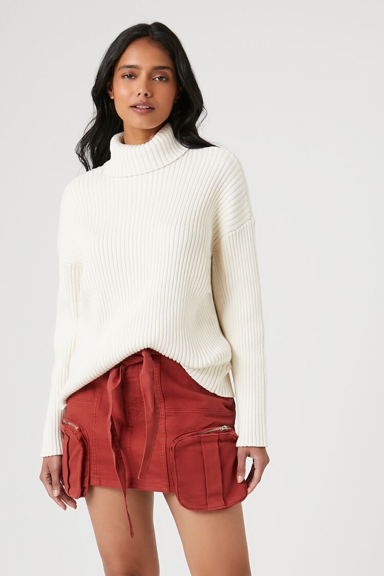 Twill Utility Cargo Mini Skirt | Forever 21 Women