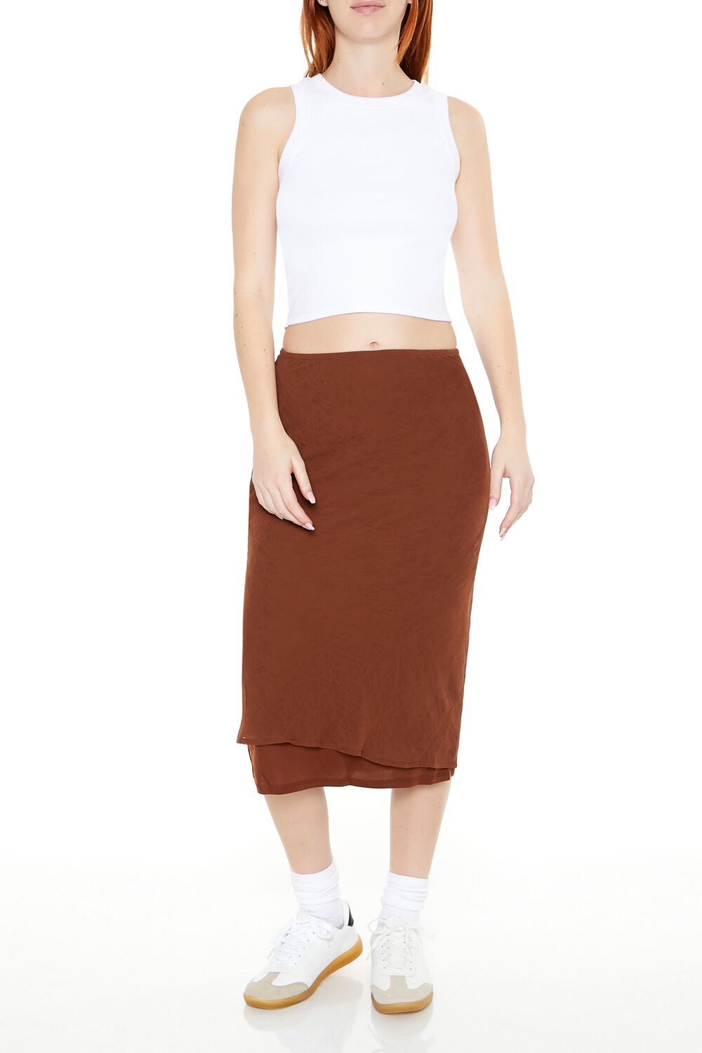 Chiffon Midi Skirt | Forever 21 Women