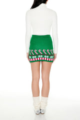 Christmas Sweater-Knit Mini Skirt | Forever 21 Women