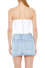 Denim Cropped Tube Top | Forever 21 Women