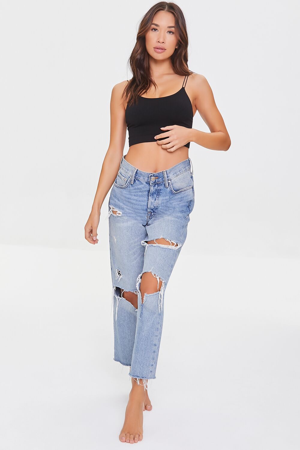 Dual Cami Strap Bralette | Forever 21 Women