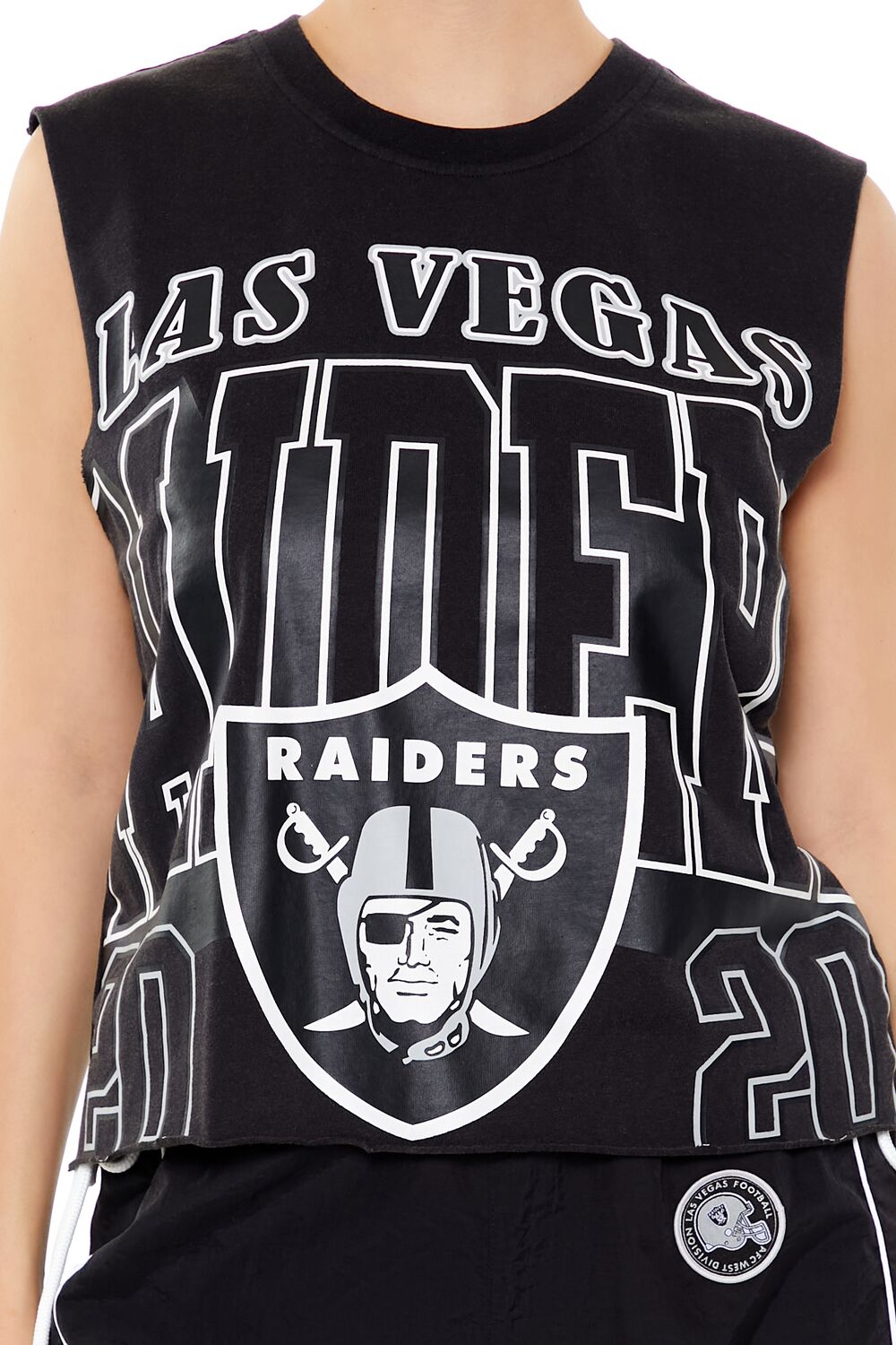 Las Vegas Raiders Muscle Tee | Forever 21 Women