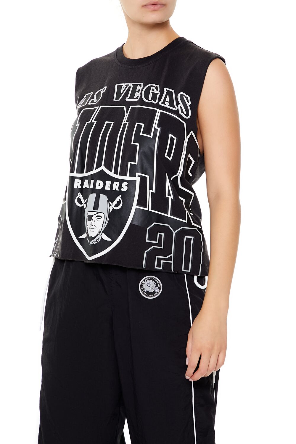Las Vegas Raiders Muscle Tee | Forever 21 Women