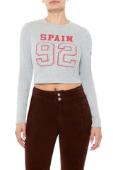 Spain 92 Graphic Cropped Tee | Forever 21 Women