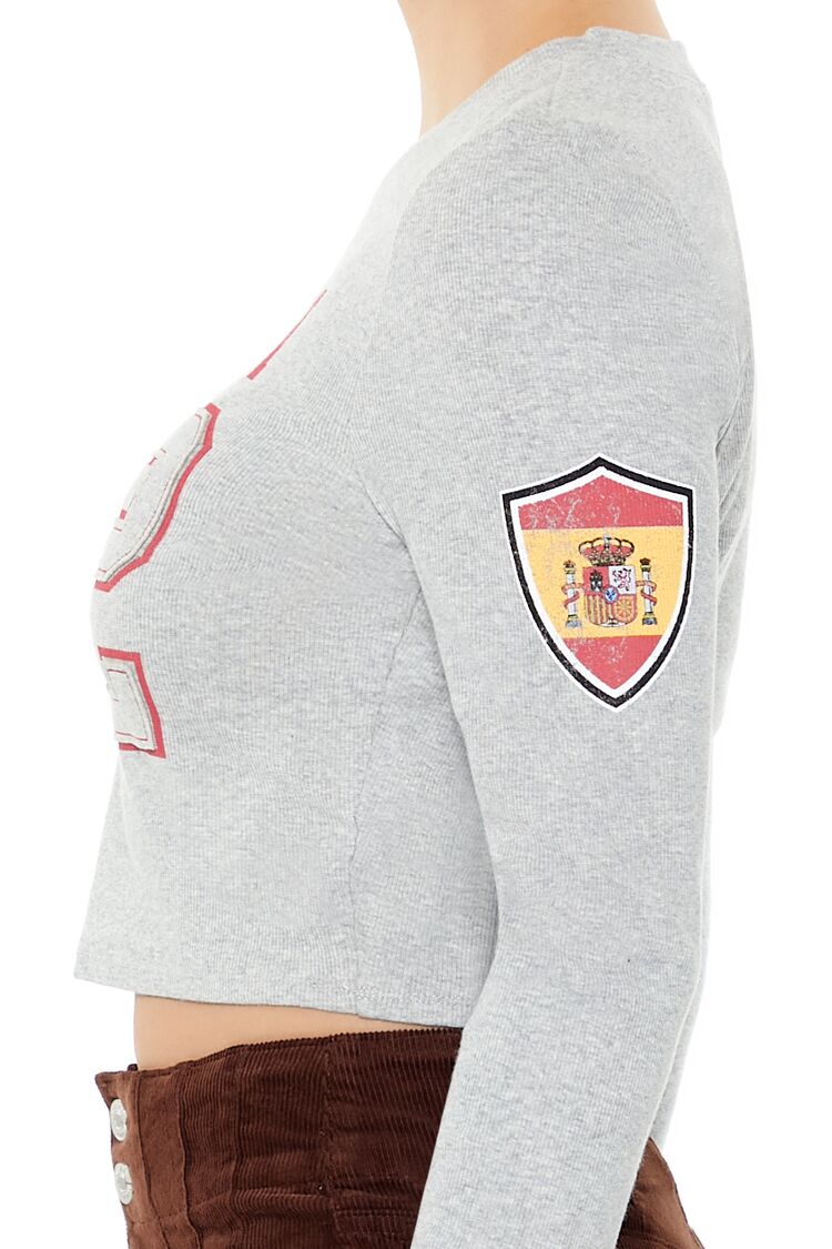 Spain 92 Graphic Cropped Tee | Forever 21 Women