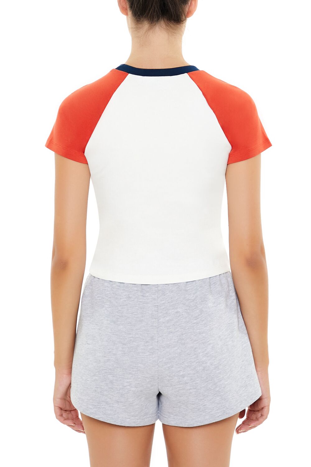 New York Cropped Raglan Tee | Forever 21 Women
