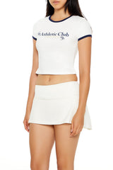 Athletic Club Ringer Baby Tee | Forever 21 Women