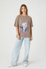Broken Heart Oversized Graphic Tee | Forever 21 Women