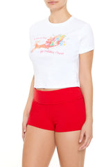 Care Bear Holiday Cheer Baby Tee | Forever 21 Women