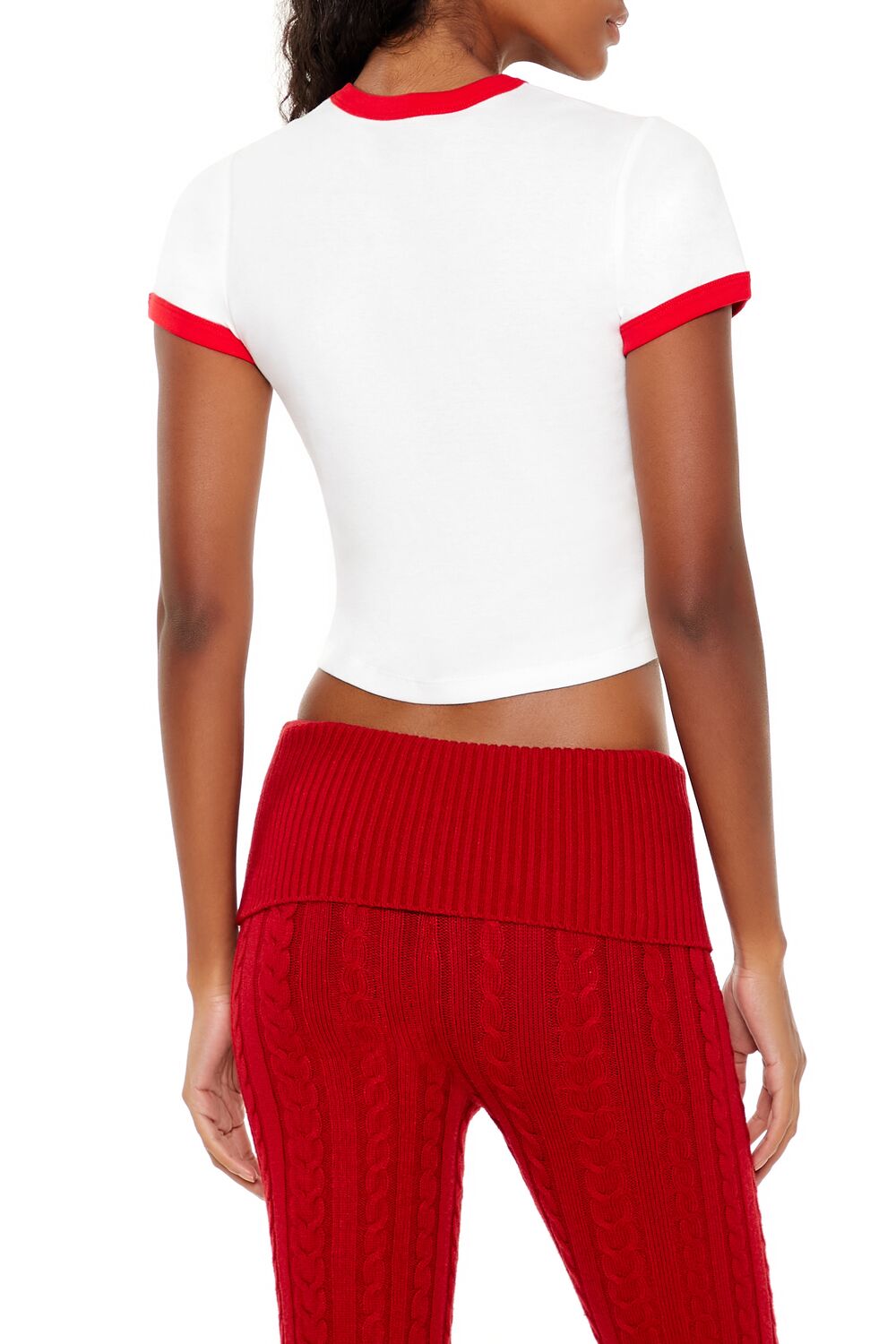 Coca-Cola Snow Ringer Baby Tee | Forever 21 Women