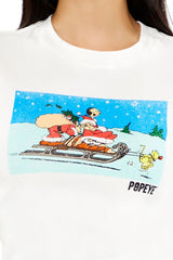 Popeye Christmas Graphic Baby Tee | Forever 21 Women