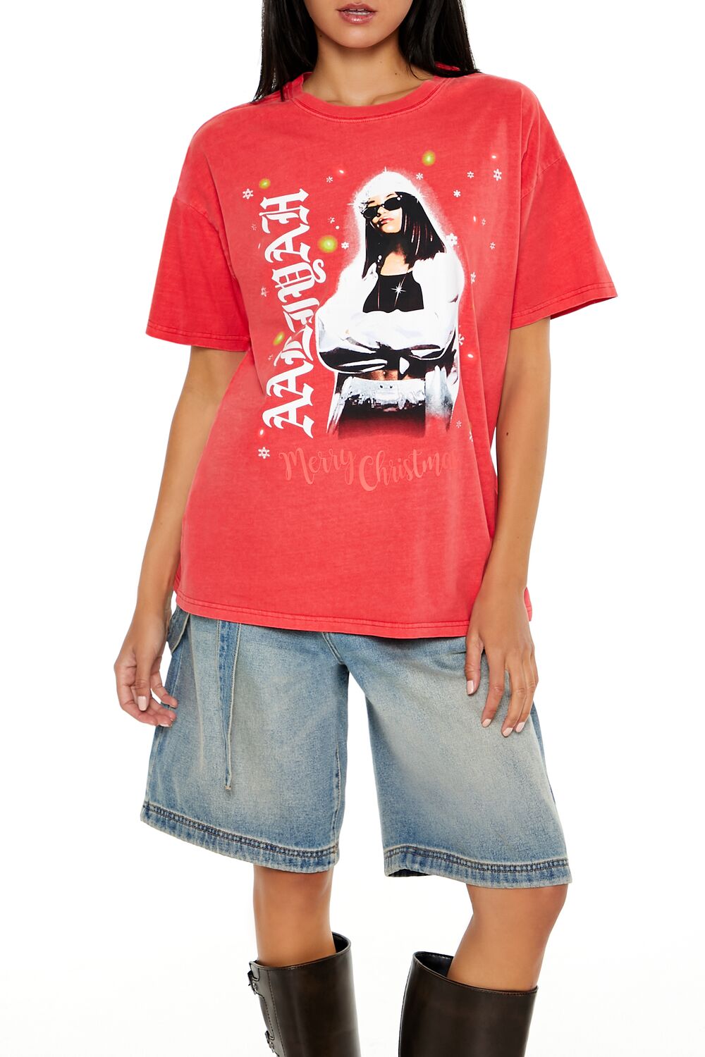 Aaliyah Christmas Graphic Tee | Forever 21 Women