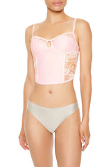 Sheer Lace Underwire Corset Bra | Forever 21 Women