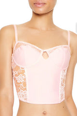 Sheer Lace Underwire Corset Bra | Forever 21 Women