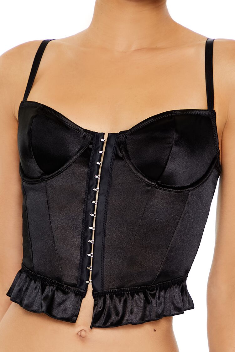 Satin Lingerie Corset Cami | Forever 21 Women