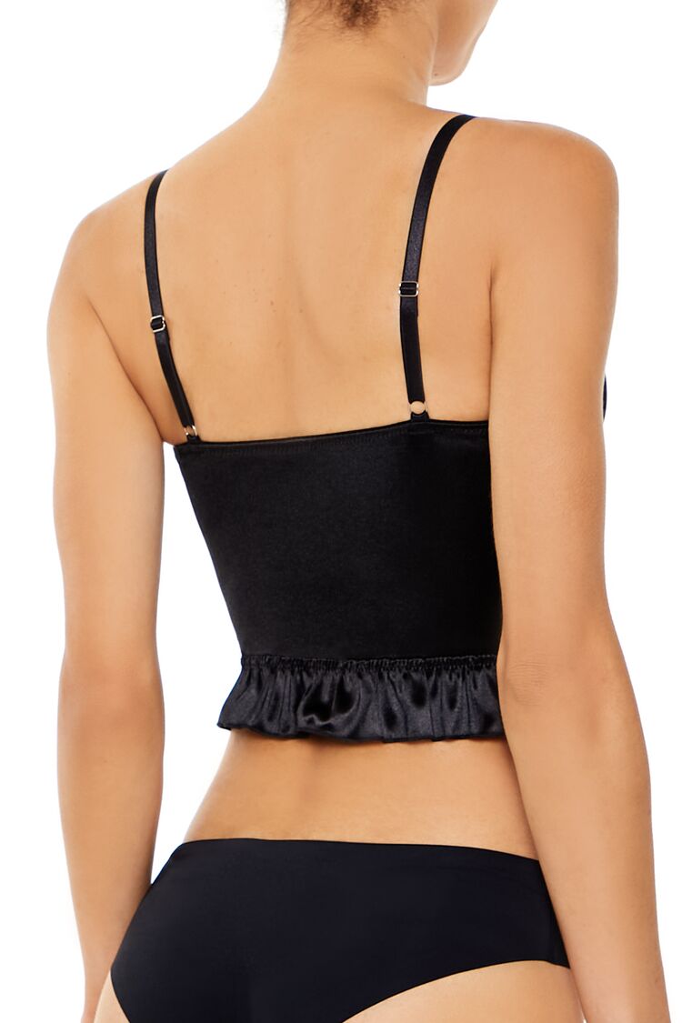 Satin Lingerie Corset Cami | Forever 21 Women