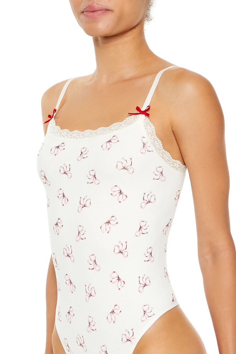 Seamless Bow Lingerie Bodysuit | Forever 21 Women