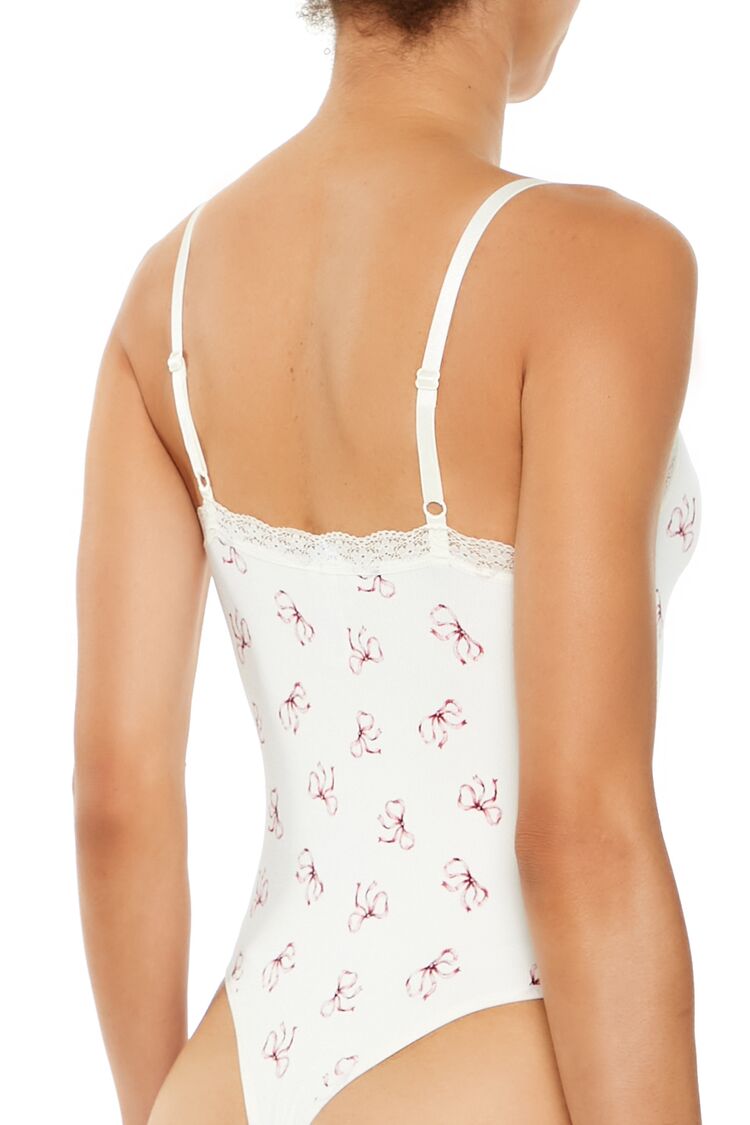 Seamless Bow Lingerie Bodysuit | Forever 21 Women