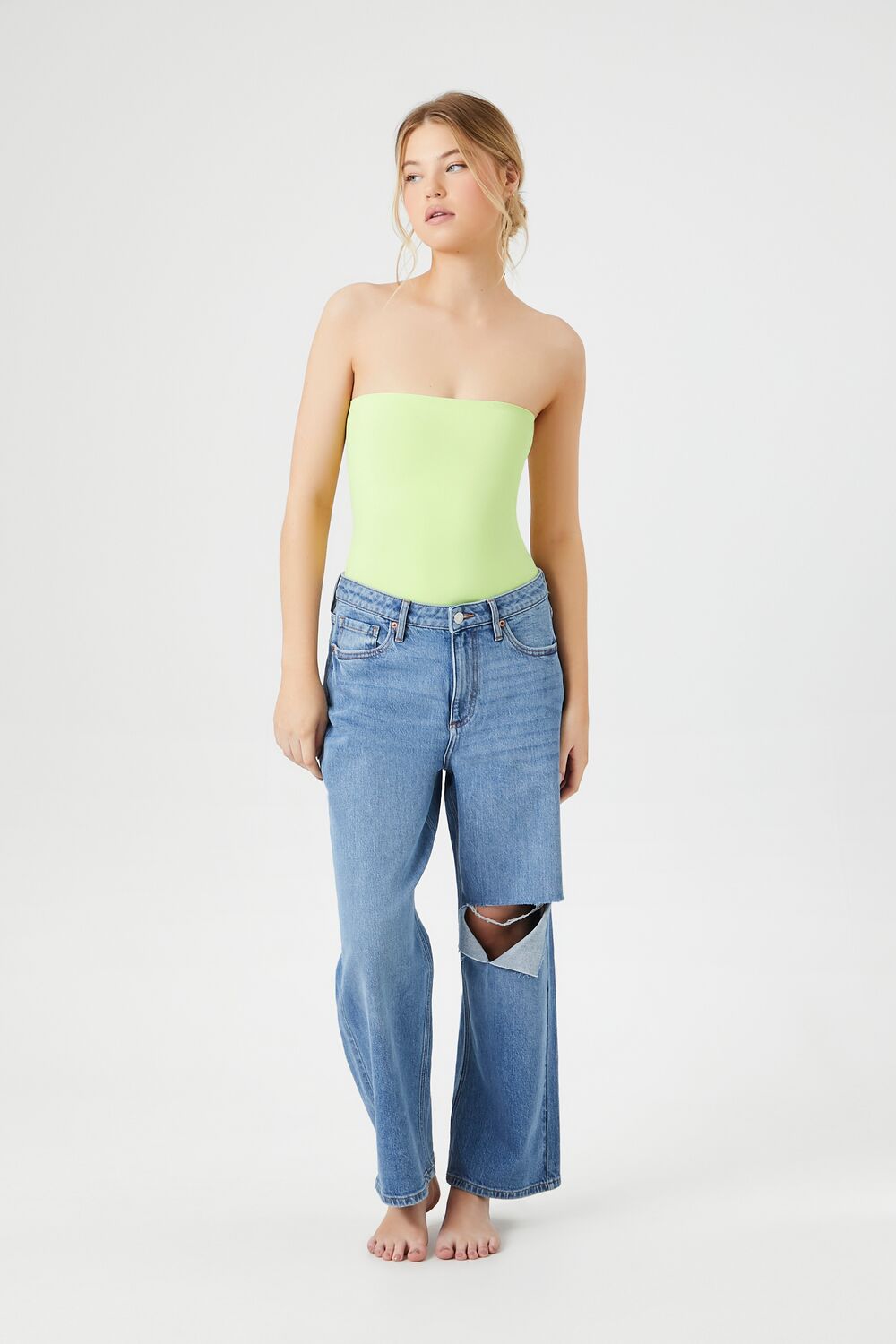 Seamless Tube Lingerie Bodysuit | Forever 21 Women