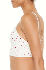 Seamless Heart Print Bralette | Forever 21 Women