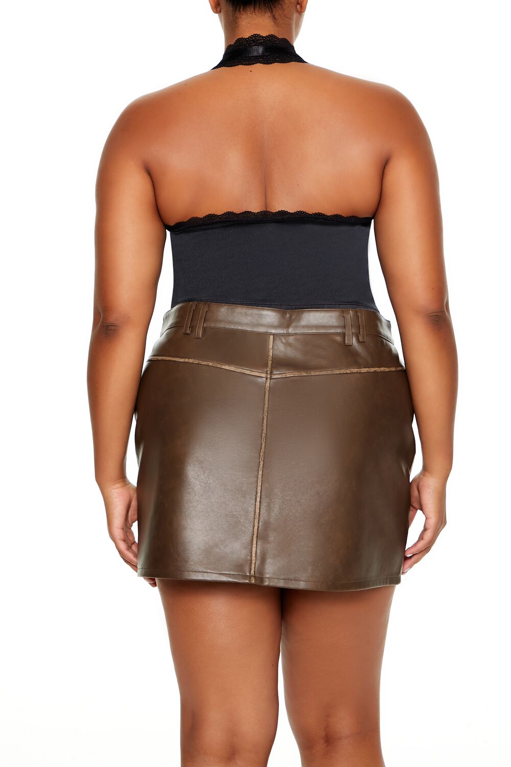 Plus Size Satin Corset Halter Top | Forever 21 Women