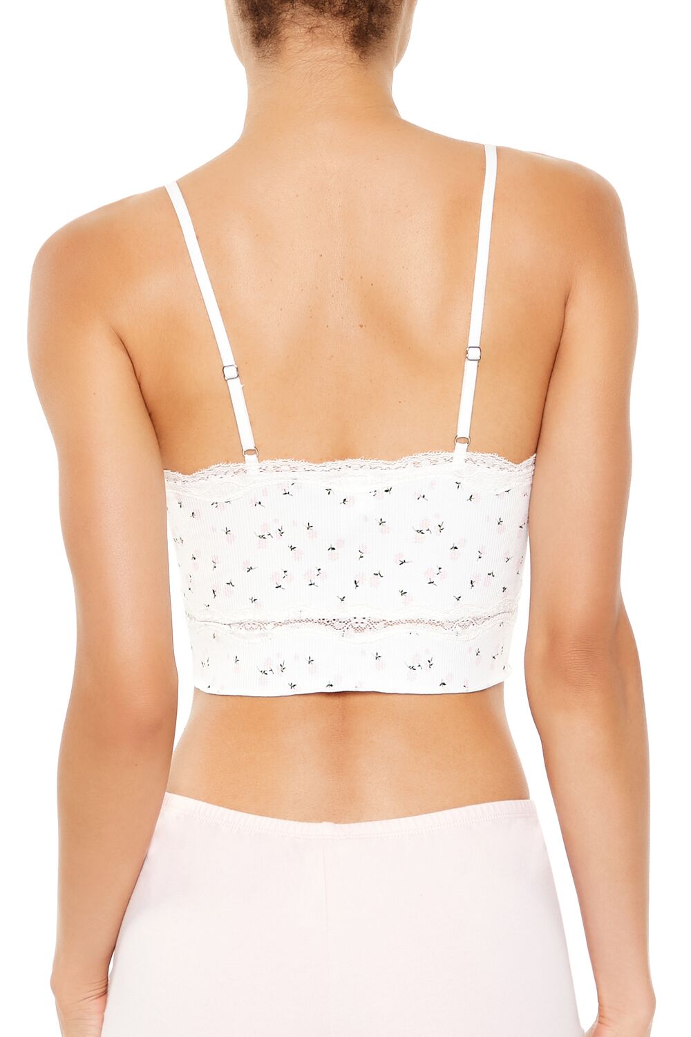 Seamless Floral Longline Bralette | Forever 21 Women